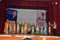 Торжественная программа в Слободо-Туринском Доме культуры, посвященная открытию Дня пенсионера в Свердловской области.